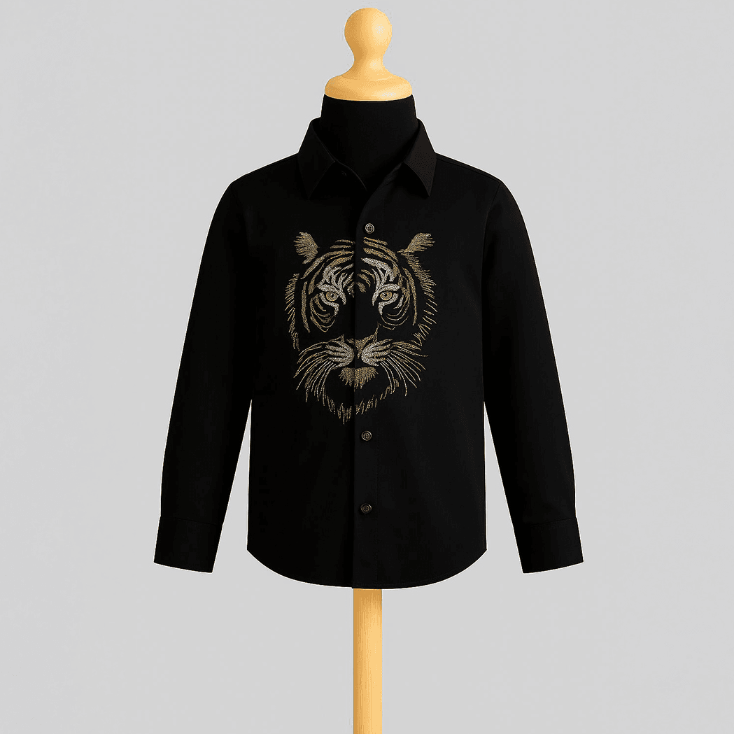 Tiger Black Shirt