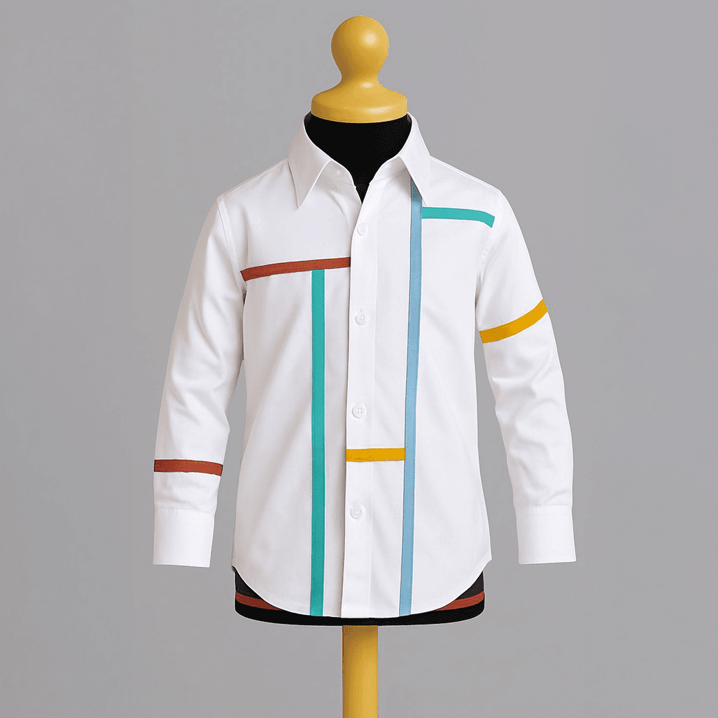 White Polychromatic Shirt
