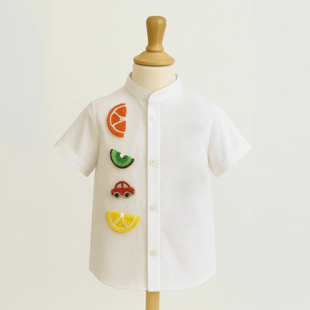 Fruity Embroidery Shirt