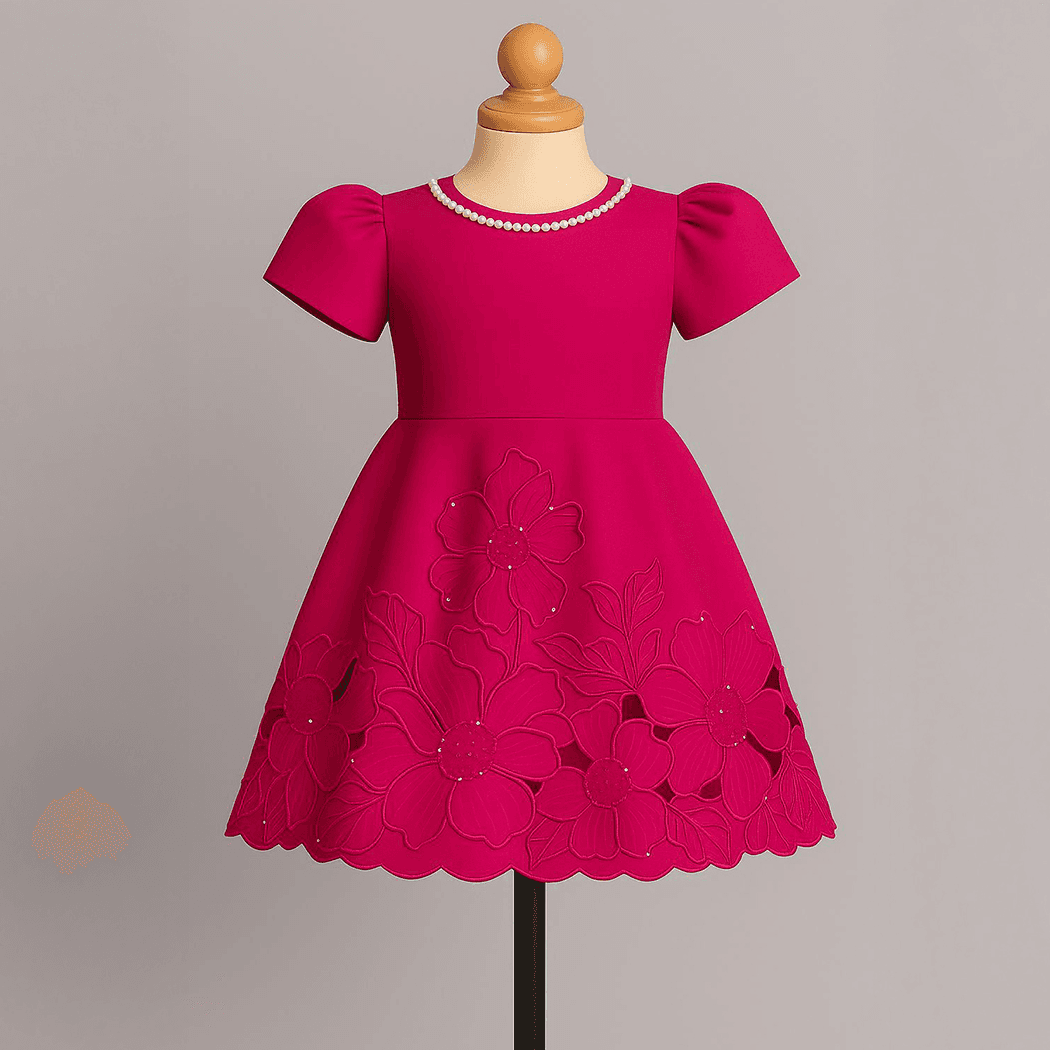 Blooming Petal Party Dress