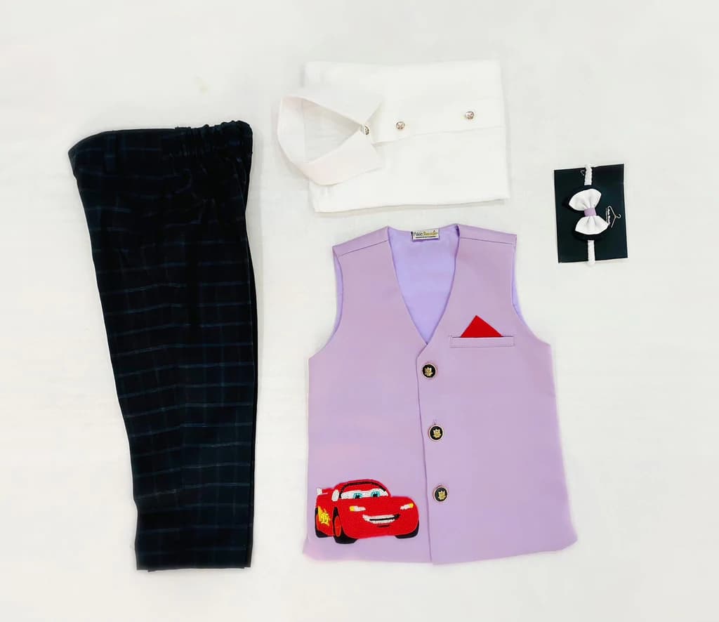 Disney Car Suit Set | Birthday Party Dress For Boy