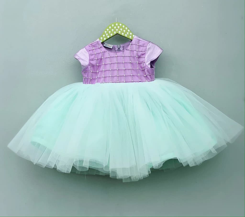 Satin Cotton Flared Dress
