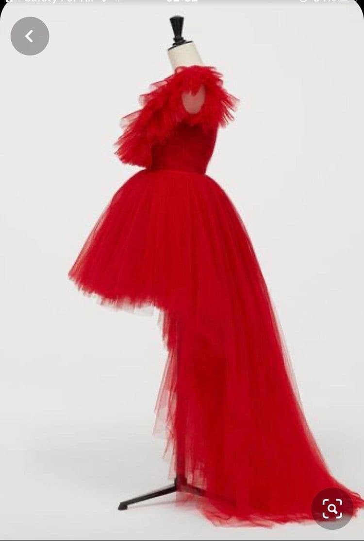 Peacock flair red