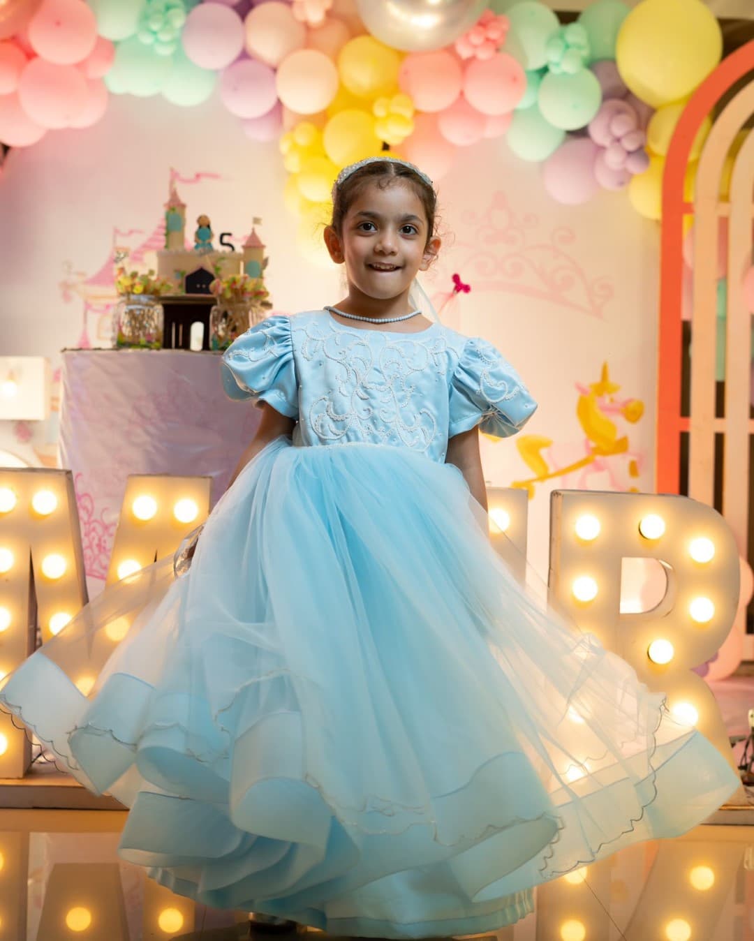 Cinderella cutwork dress