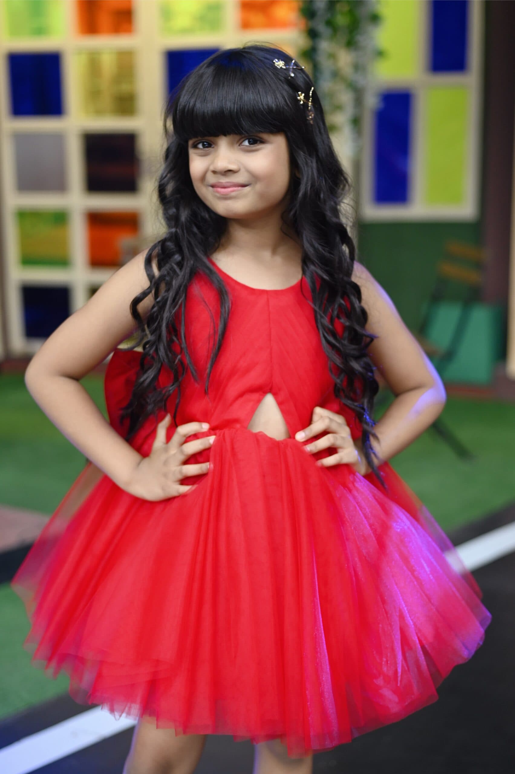 Red Statement Dress